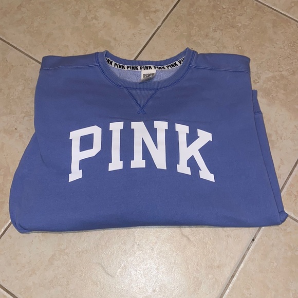 PINK Victoria's Secret Tops - PINK Victoria’s Secret Crewneck Sweatshirt
